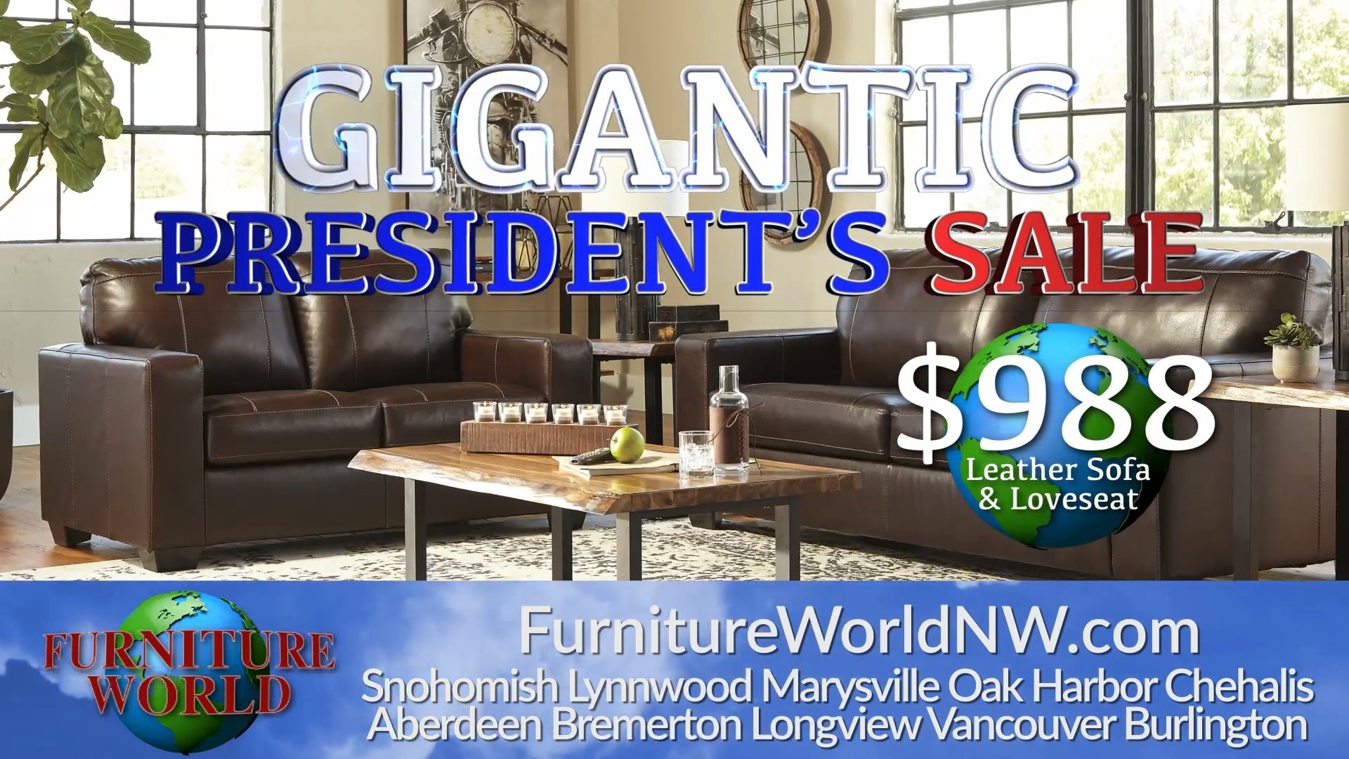 Furniture World: President's Sale